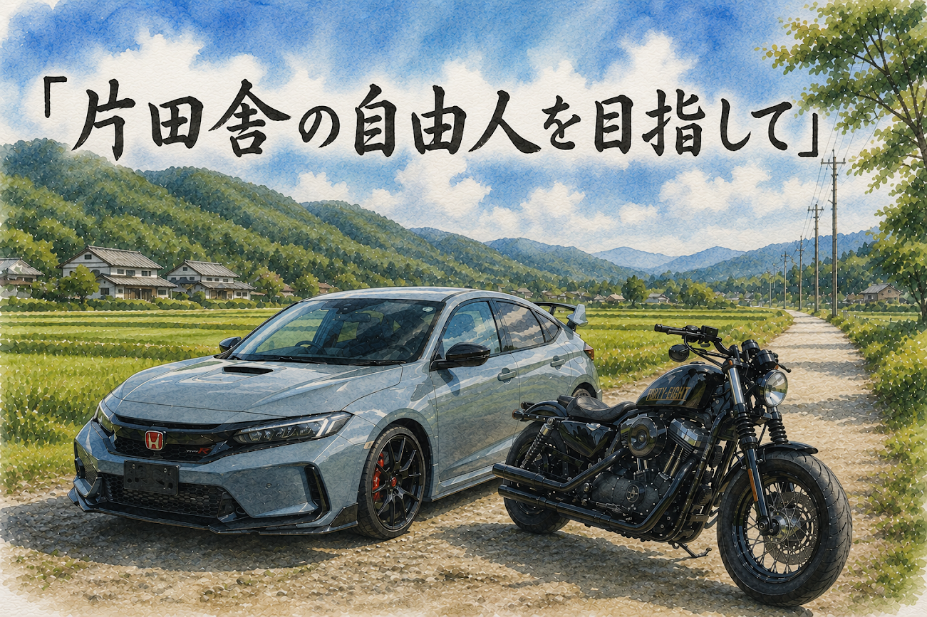 片田舎の自由人を目指して