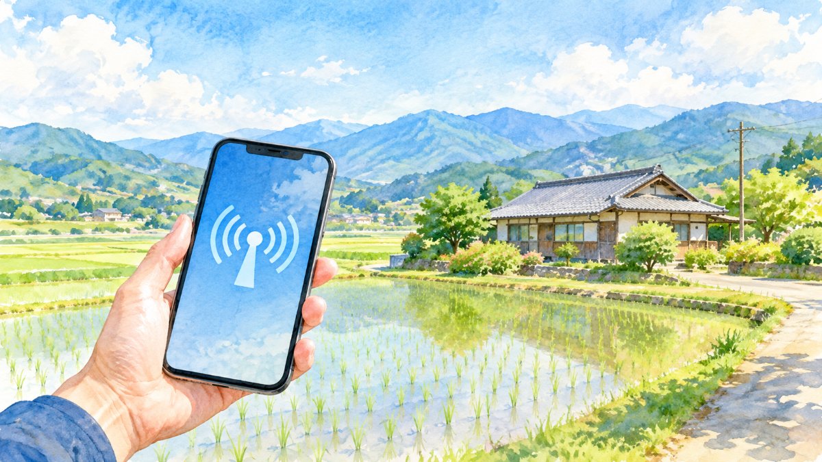 楽天モバイルは田舎で使える？北関東で10年、家で圏外0回＆山中でつながらなかった所について